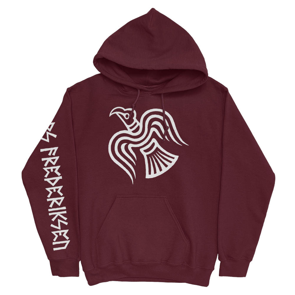 Raven Pullover Hoodie (Garnet)