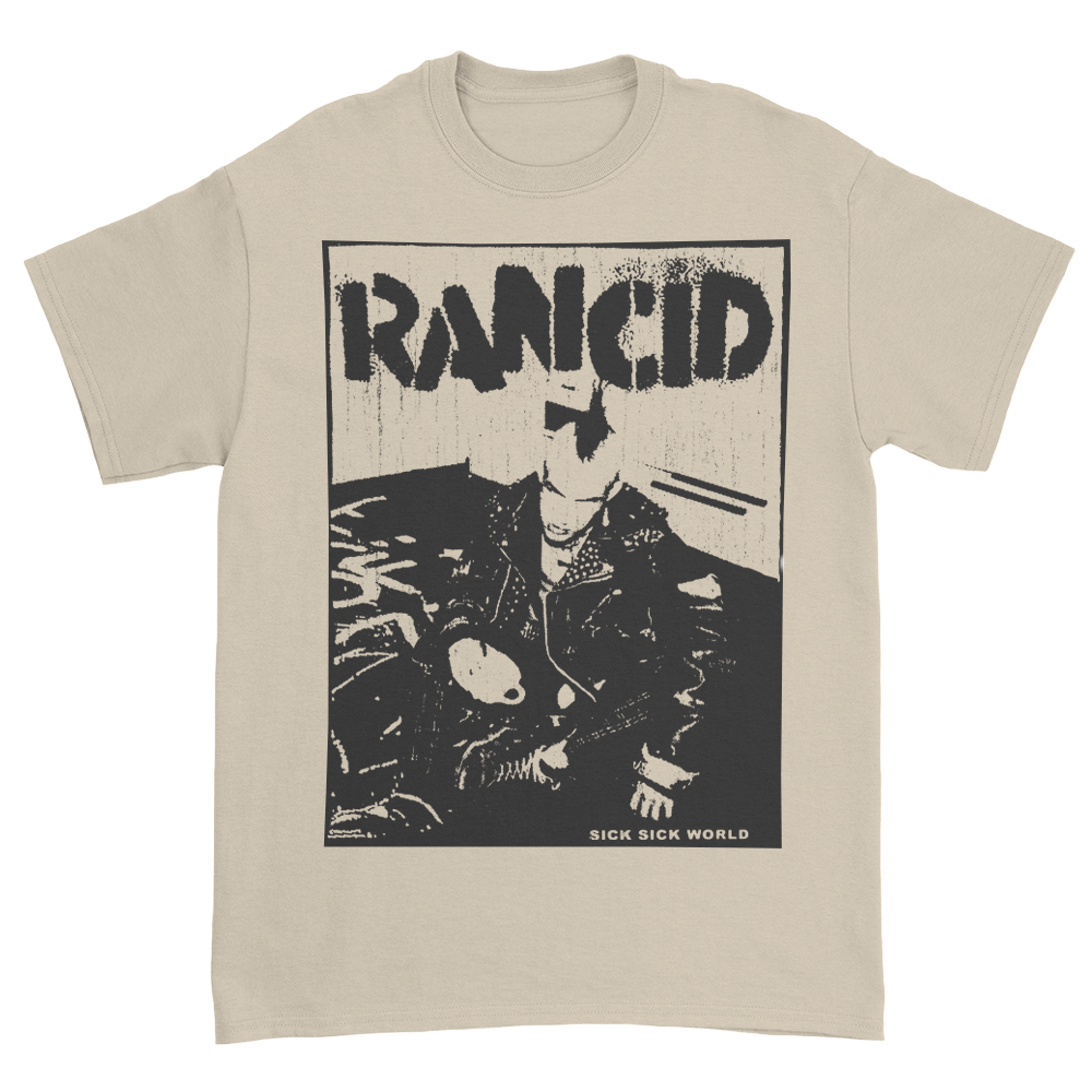 Sick Sick World T-Shirt (Natural) – Rancid Store US Sick Sick World T-Shirt (Natural) – Rancid Store US