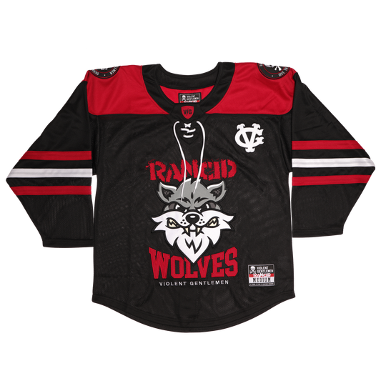 Rancid x Violent Gentlemen Wolves Hockey Jersey (Black)