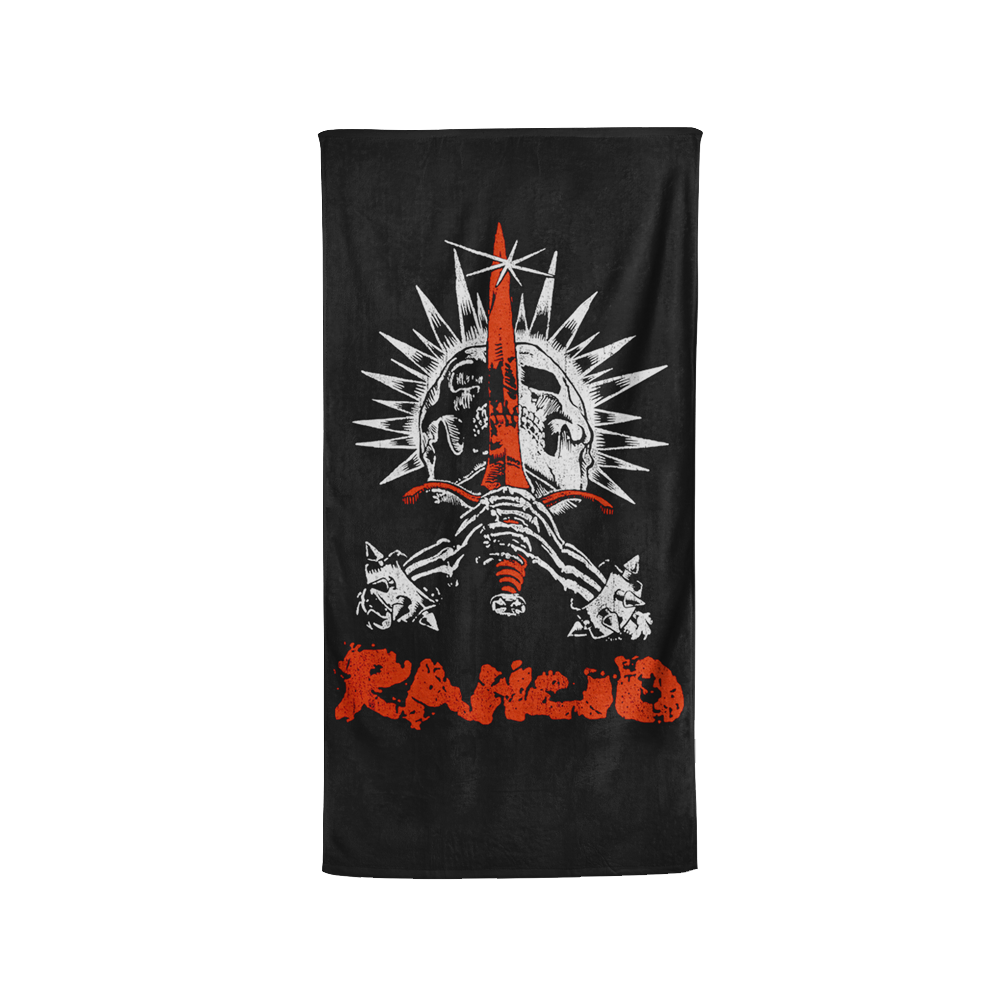 Sword Beach Towel (Black)