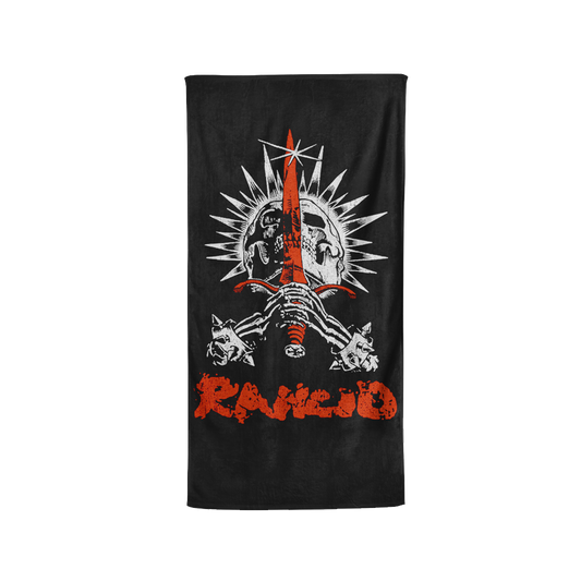 Sword Beach Towel (Black)