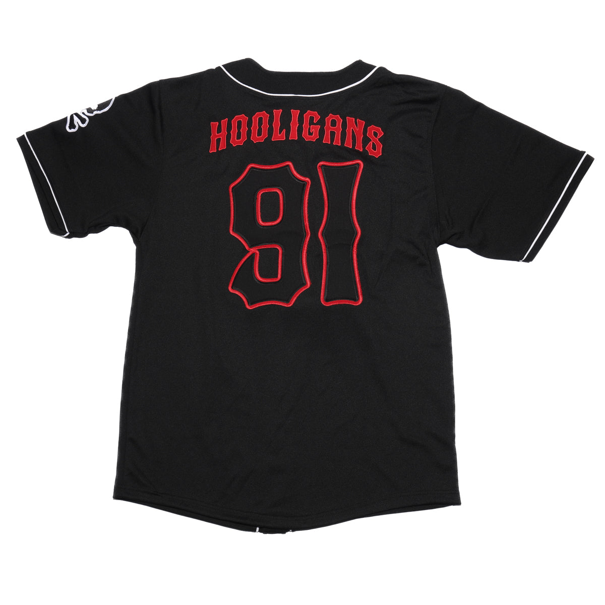 Hooligans 91 Baseball Jersey (Black)