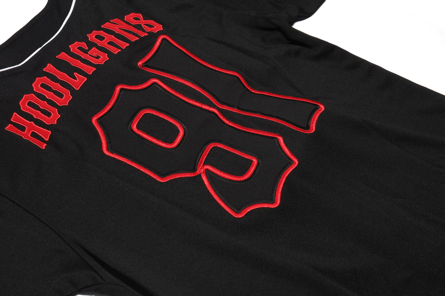 Hooligans 91 Baseball Jersey (Black)