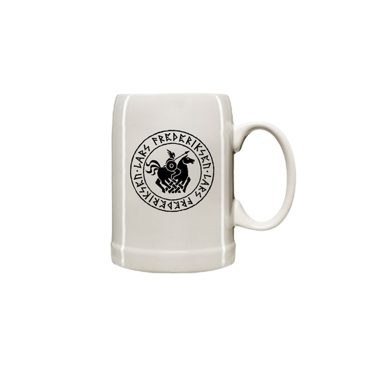 Slepinir 18 Oz Stein (White)