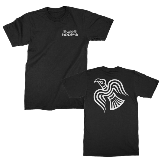 Raven Front-Back T-Shirt (Black)