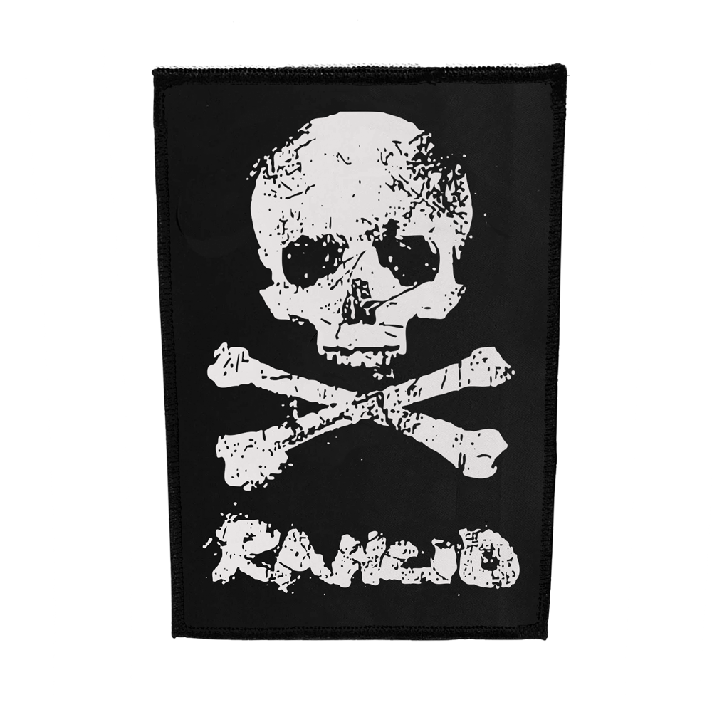 D-Skull Canvas Back Patch