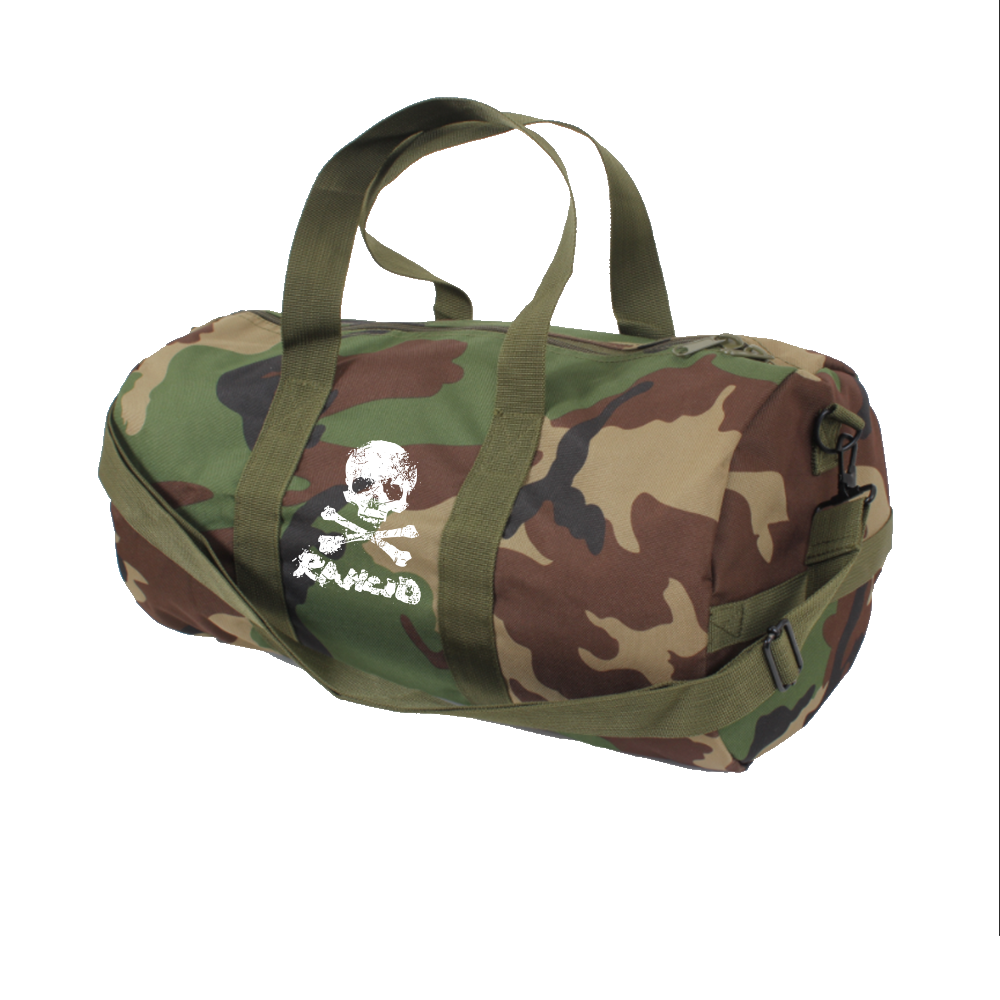 D-Skull Shoulder Duffle Bag (Camo)